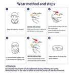 QuietNeck deflates flat and packs away for travel